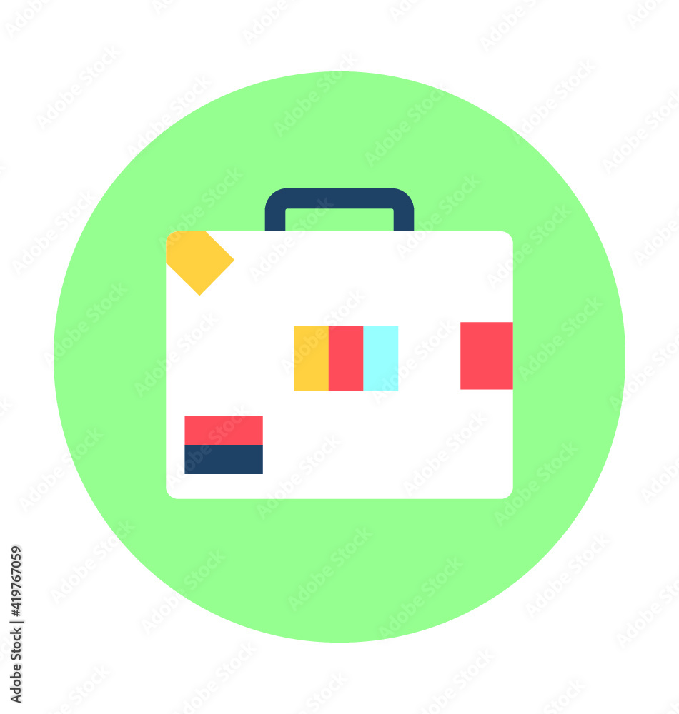Briefcase Vector Icon Briefcase Vector Icon