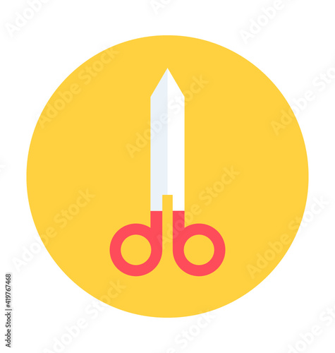 Scissor Vector Icon