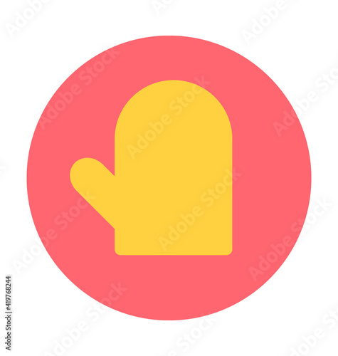 Mitten Vector Icon