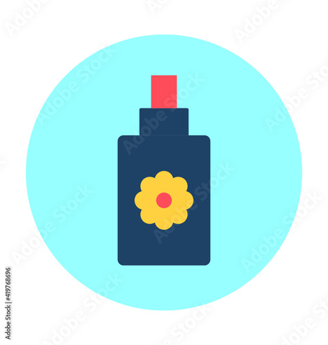 Hair Spray Vector Icon