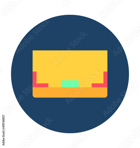 Clutch Bag Vector Icon