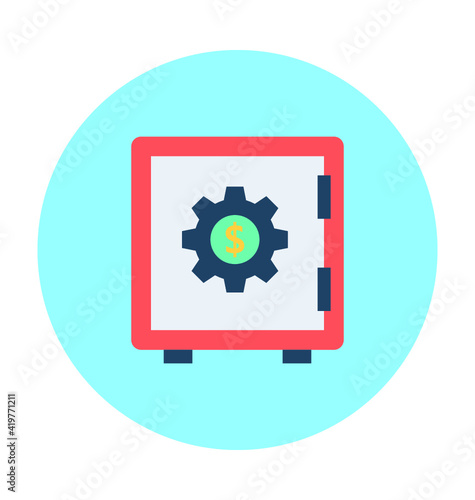 Locker Vector Icon