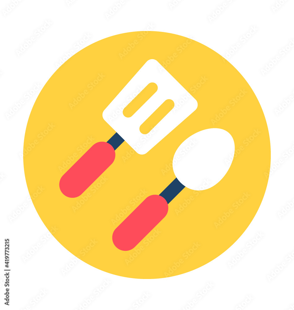 Cutlery Vector Icon Cutlery Vector Icon