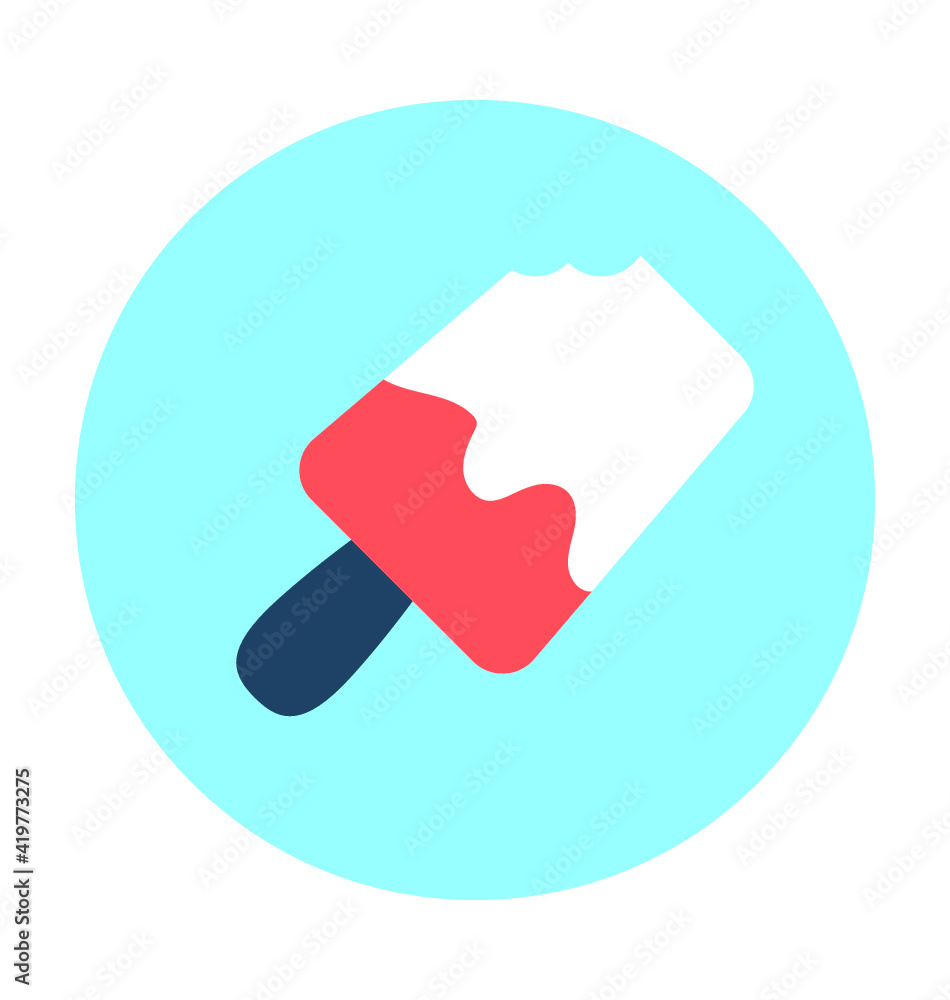 Popsicle Vector Icon Popsicle Vector Icon