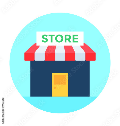 Shop Vector Icon