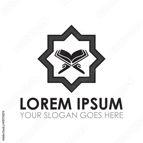 quran vector , islamic logo vector