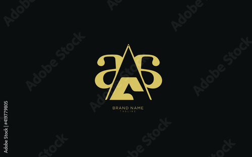 Alphabet letter Initial A, AA logo premium business typeface, minimal, innovative concept, creative, symbol, sign, Monogram, vector, startup, template graphic design.