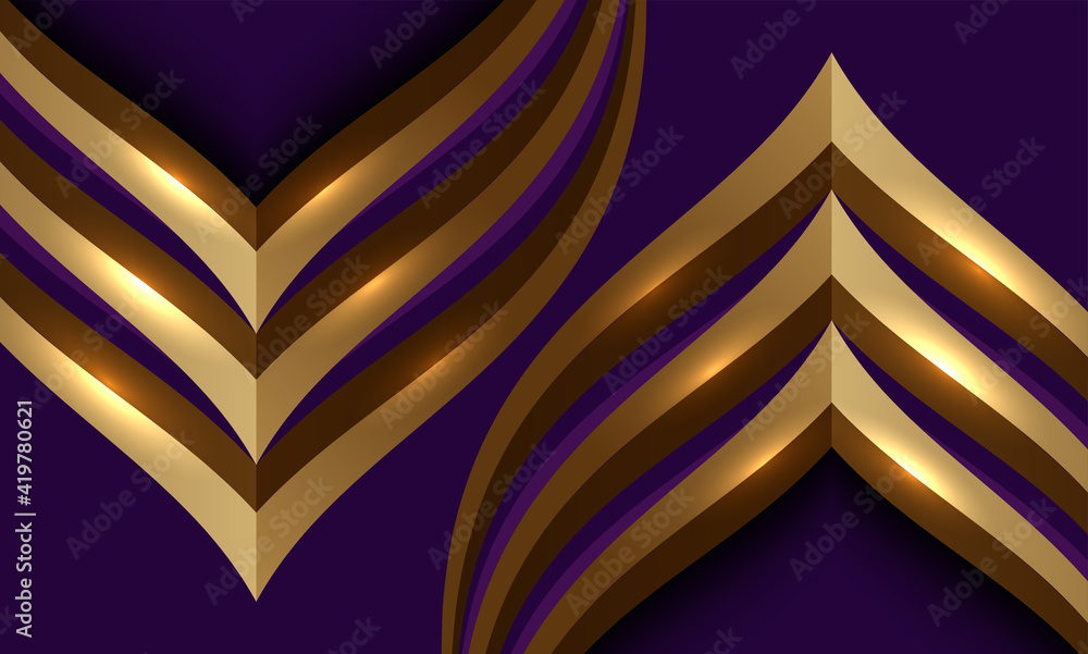 Luxury abstract background design of purple