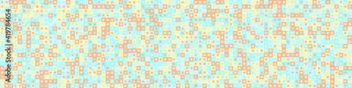 Abstract Geometric Pattern generative computational art illustration