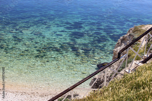 stairs over the sea