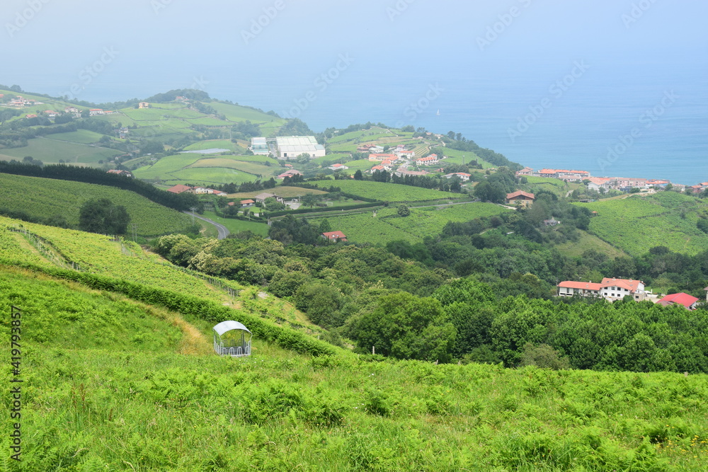 Baskische Küstenlandschaft
