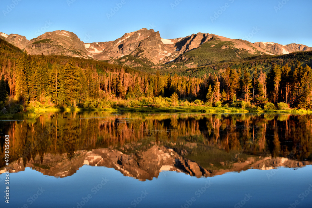 reflection in the water reflection in the water