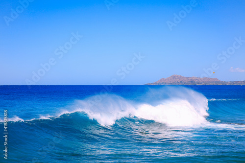 Big waves at China Walls  Koko Kai Beach Mini Park   Honolulu  Oahu  Hawaii   Sea Nature Landscape Travel