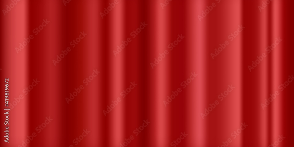 Abstract red curtain vector background with stripes Abstract red curtain vector background with stripes