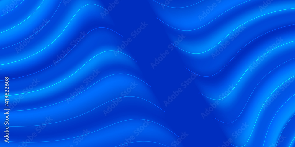 Abstract vector flying wave silk or satin fabric on white background for grand opening ceremony or other occasion 