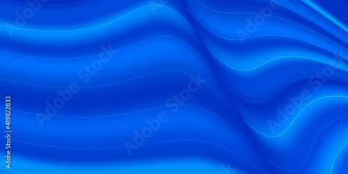 Abstract vector flying wave silk or satin fabric on white background for grand opening ceremony or other occasion 