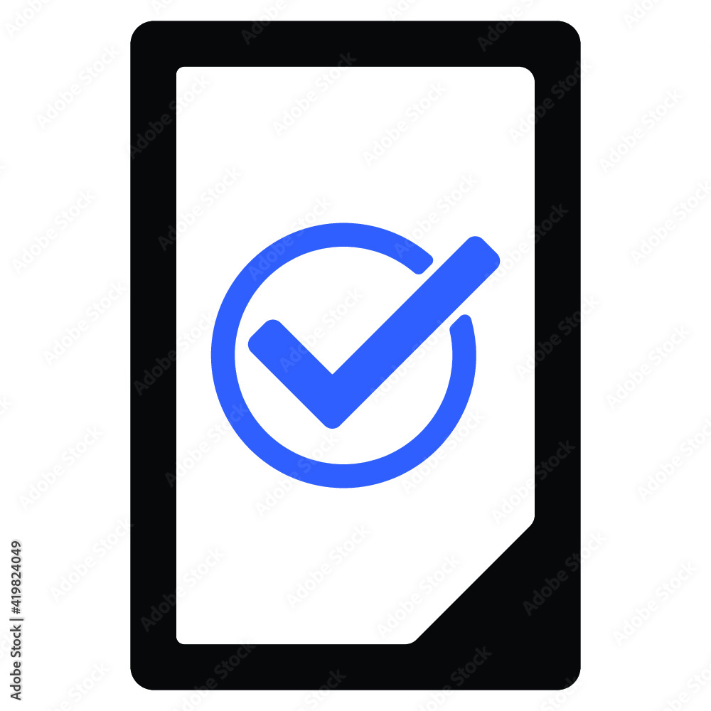 approved document icon design vector approved document icon design vector