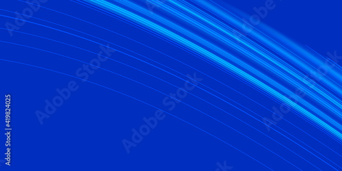 Abstract blue wave on blue Background. Vector Illustration. 