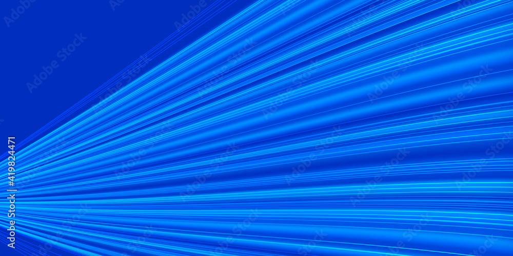 Glowing abstract wave on dark, shiny motion, magic space light. Vector techno abstract background, blue color Glowing abstract wave on dark, shiny motion, magic space light. Vector techno abstract background, blue color
