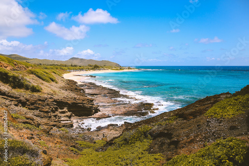 Halona Blowhole Lookout Oahu Hawaii Sandy Beach