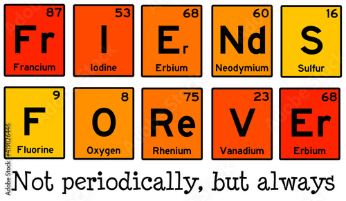 chemistry friends forever photo