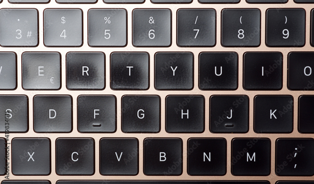 Keyboard close up Keyboard close up
