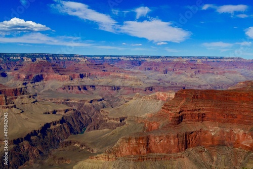 View over south rim Grand Canyon, Arizona, USA
