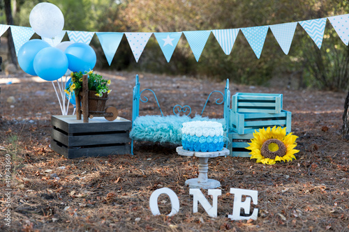 SMASH CAKE DECORADO EXTERIOR