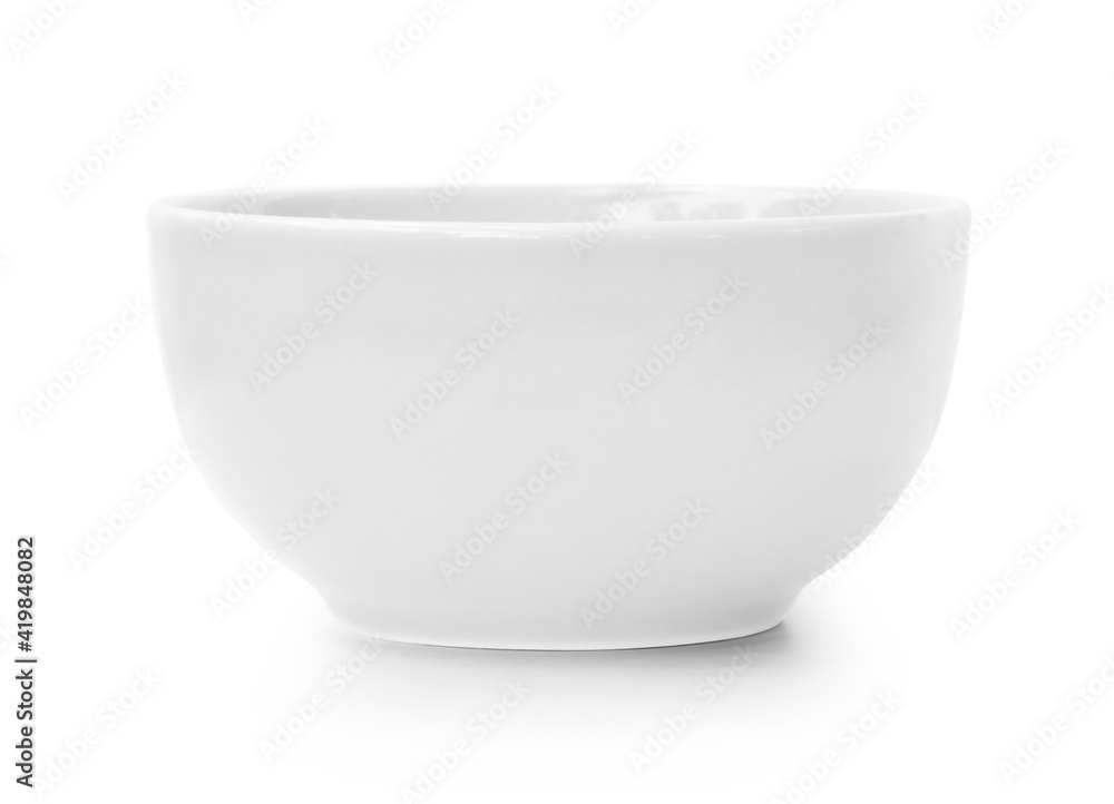 empty bowl on white background empty bowl on white background