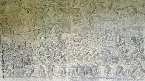 Angkor Wat Ruins in Cambodia 