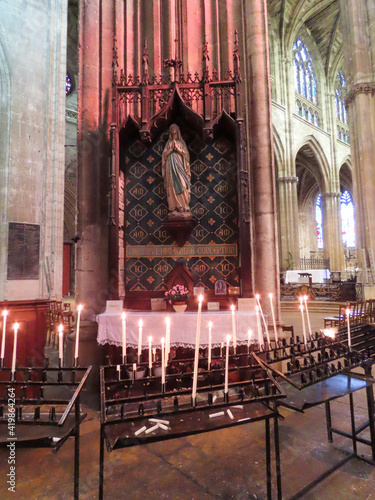 Cierges de la cathédrale Saint-André de Bordeaux, Gironde