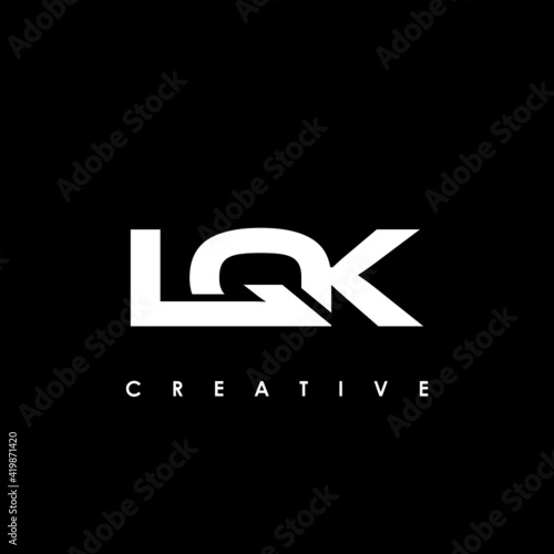 Wallpaper Mural LQK Letter Initial Logo Design Template Vector Illustration Torontodigital.ca