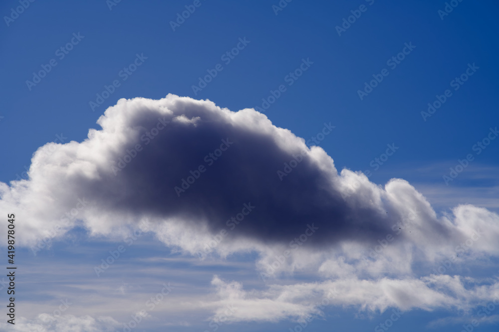 Blue sky with colorful clouds at Zurich, Switzerland. Blue sky with colorful clouds at Zurich, Switzerland.