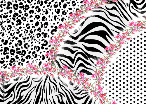 abstract animal skin pattern