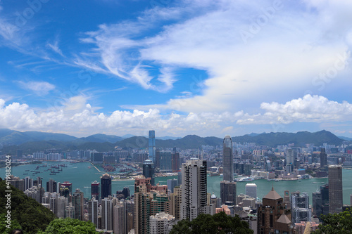 Canvas Print Hong Kong in Summer