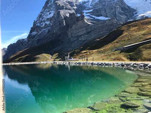 Switzerland, alps, mountains, nature and lake © Studio d'Cento