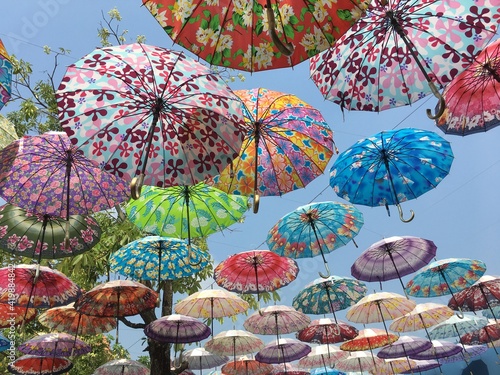 umbrellas on the beach