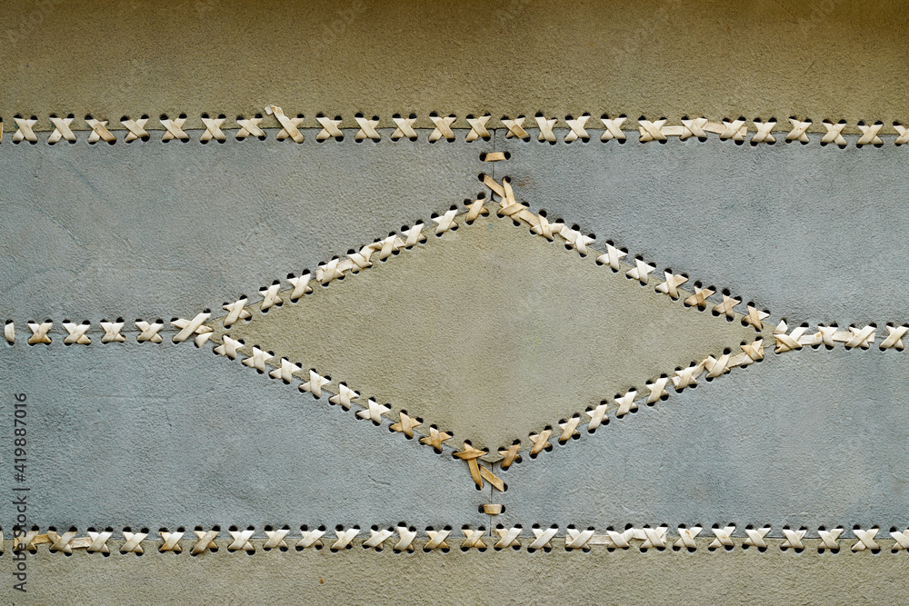 leather embroidery structure leather embroidery structure