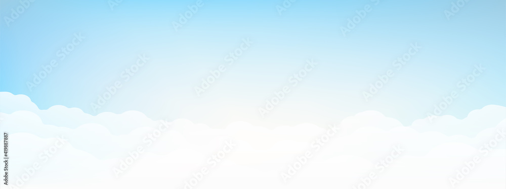 Heaven blur background abstract art. Blurred blue sky backdrop with light bokeh clouds Heaven blur background abstract art. Blurred blue sky backdrop with light bokeh clouds