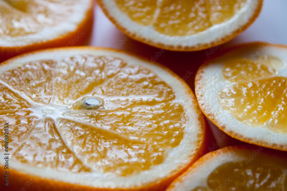 Sliced orange background. Orange fruits slice isolated on black background Sliced orange background. Orange fruits slice isolated on black background