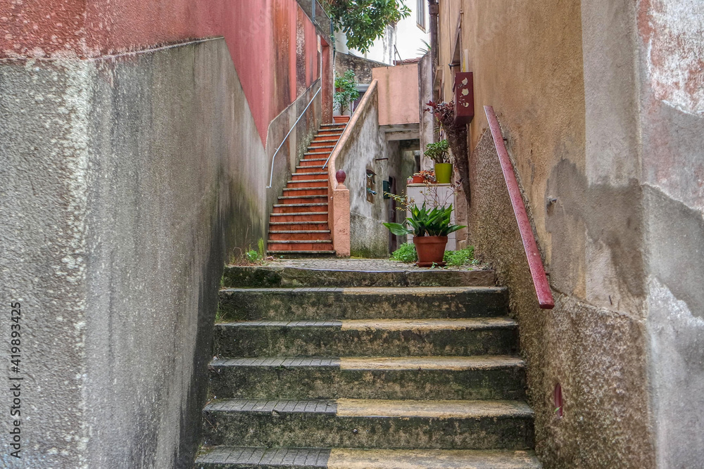 Part of Old city Sintra. Portugal