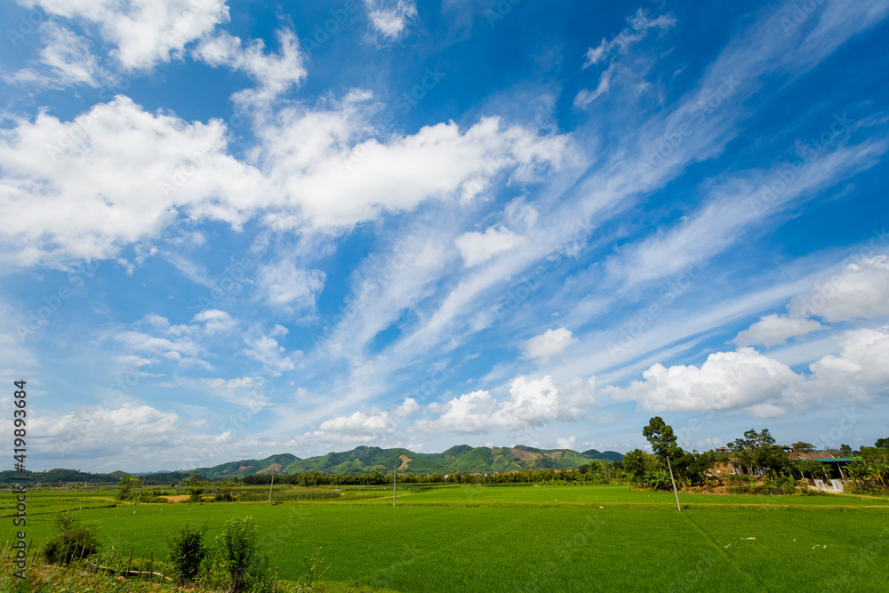 Tropical Phong Nha Vietnam landscape