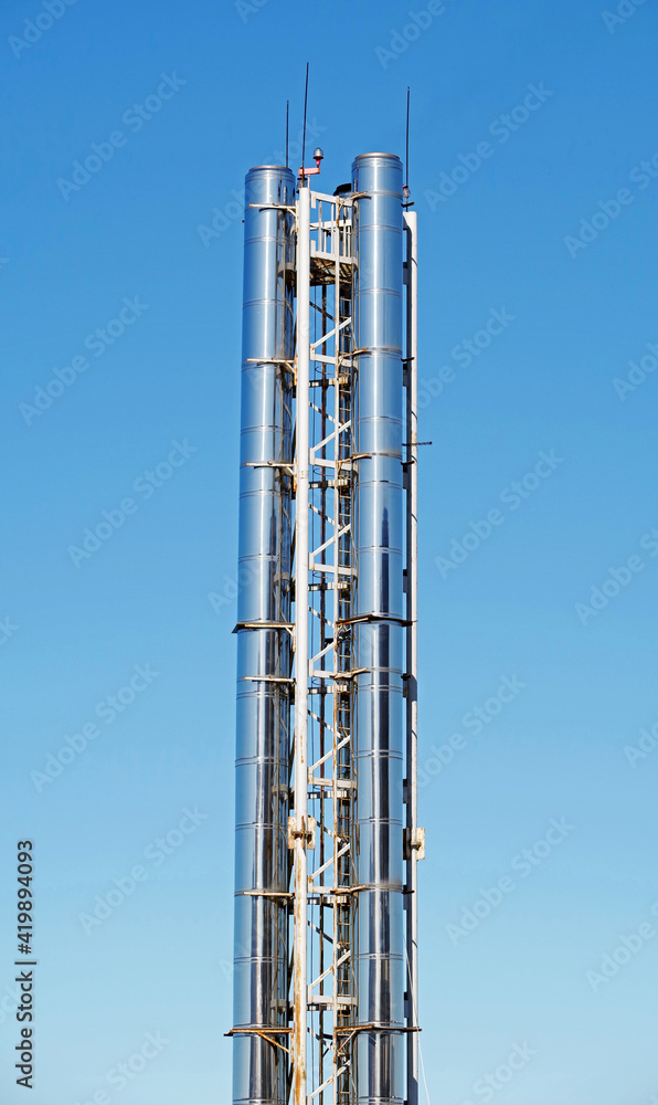large shiny metal pipes large shiny metal pipes
