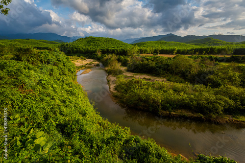 Tropical Phong Nha Vietnam landscape © sitriel