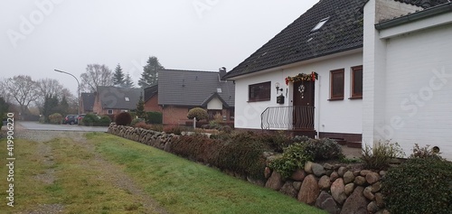 house in the village