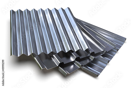 Profile sheets of metal