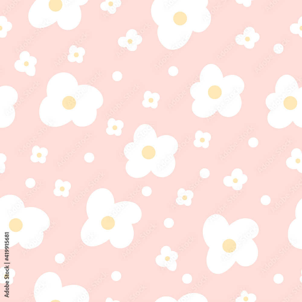 seamless pattern with flowers seamless pattern with flowers