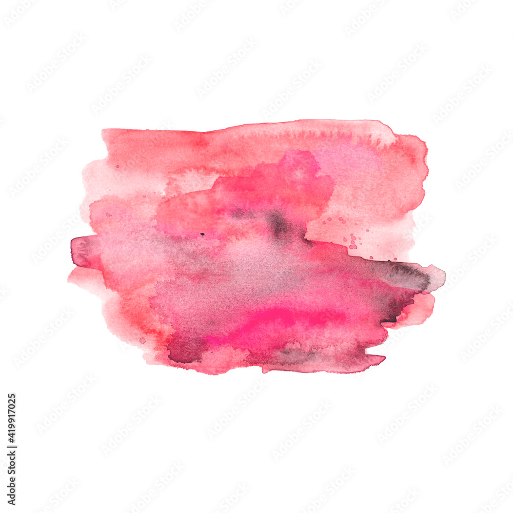 Abstract hand drawn watercolor background, raster illustration Abstract hand drawn watercolor background, raster illustration
