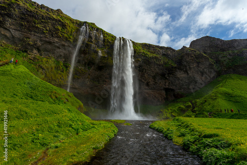 Seljalandsfoss waterfall in southern Iceland © Julia Hermann