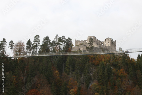 Hängebrücke Ehrenberg. Highline 179. photo